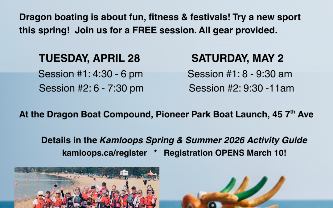 Give It A Try! Free Sessions Apr 28 & May 2