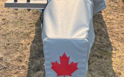 Our new custom boat cover!